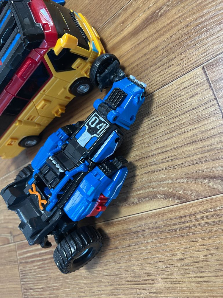 또봇 V 킹포트란 4단 합체 로봇--2