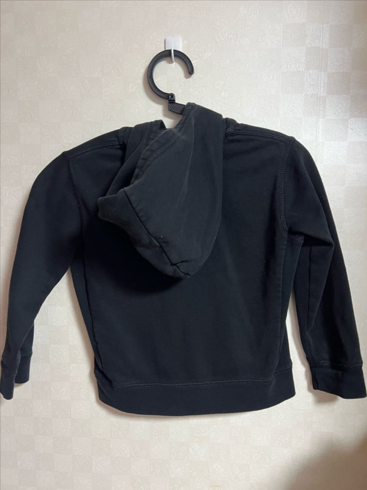 폴로 키즈 후드집업 블랙--1