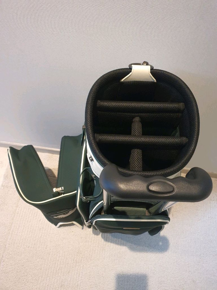 국내당일발송 말본골프백 캐디백 트롤리 바퀴형 그린 이미지