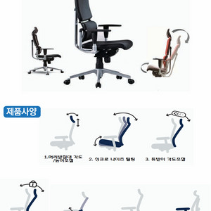 [미개봉] 고급 중역 회전의자 이미지