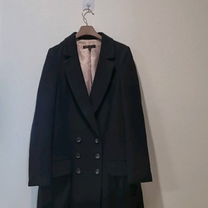 마쥬 maje 울 캐시미어 더블 코트