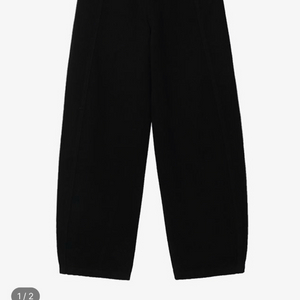 [새 상품] 돈비레잇 커브드팬츠 블랙s 이미지