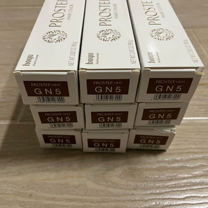 새상품) 호유 프로스텝 새치염색약 GN5(그레이 내추럴)