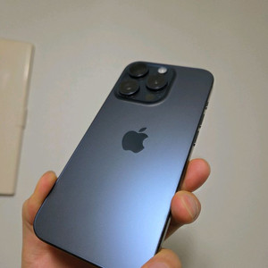 (S급) 아이폰15프로 256GB 블루티타늄 풀박스 이미지