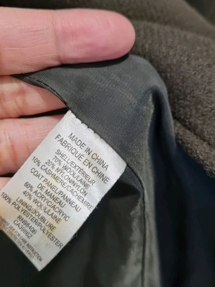 Theory띠어리 니트카라 울캐시미어 코트--5