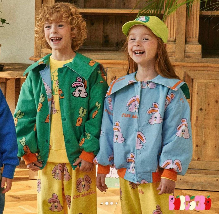 베베베베 리버시블 점퍼 M--2