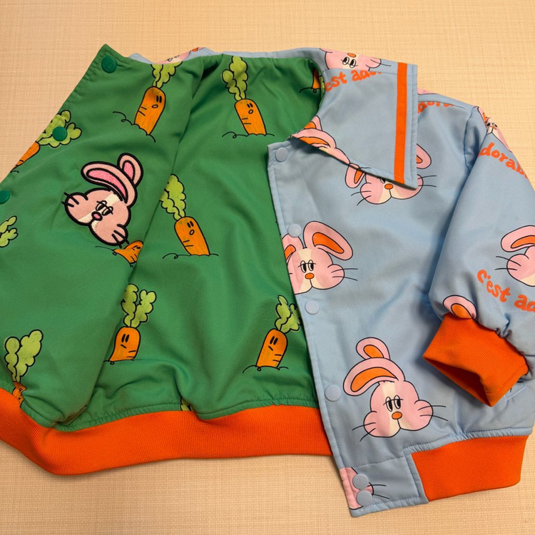 베베베베 리버시블 점퍼 M--4