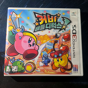 닌텐도 3DS 커비 배틀디럭스 (게임칩) 이미지