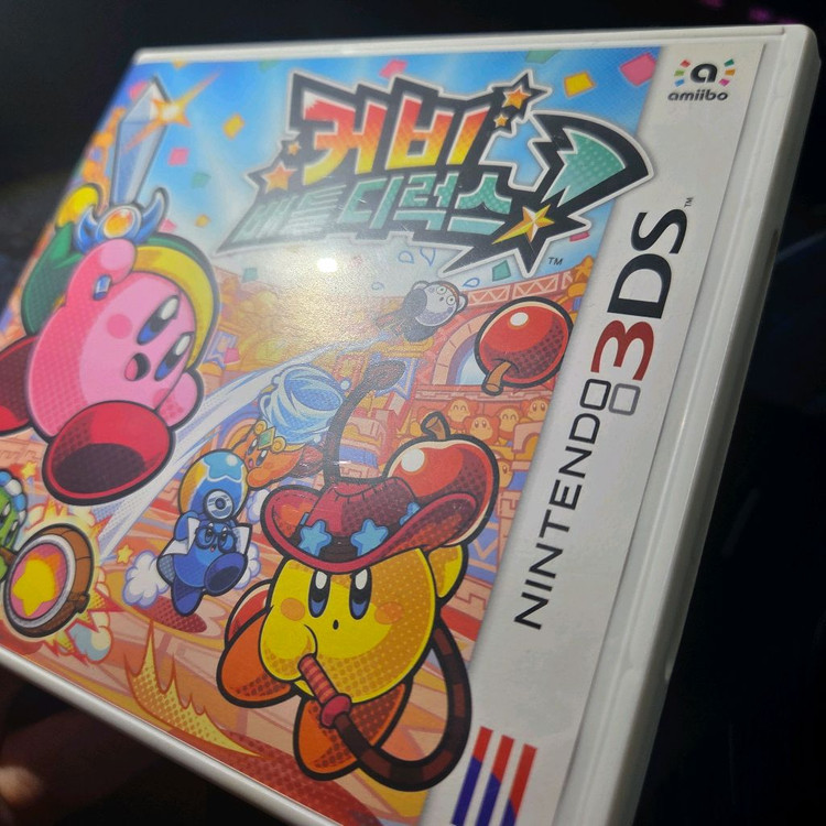 닌텐도 3DS 커비 배틀디럭스 (게임칩) 이미지
