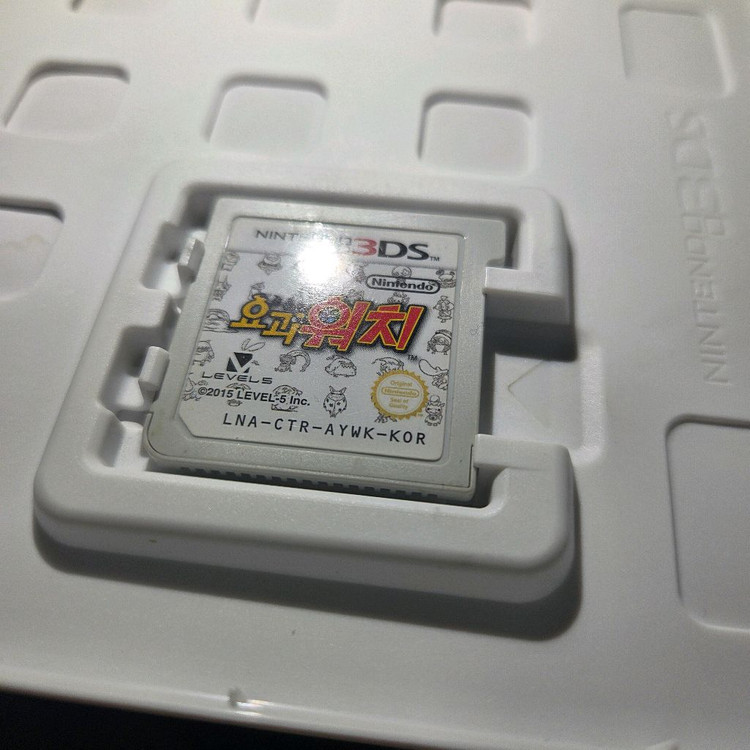 닌텐도 3DS 요괴워치 + 메뉴얼 (게임칩) 이미지