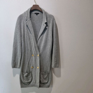 띠어리 그레이 니트 롱가디건 S