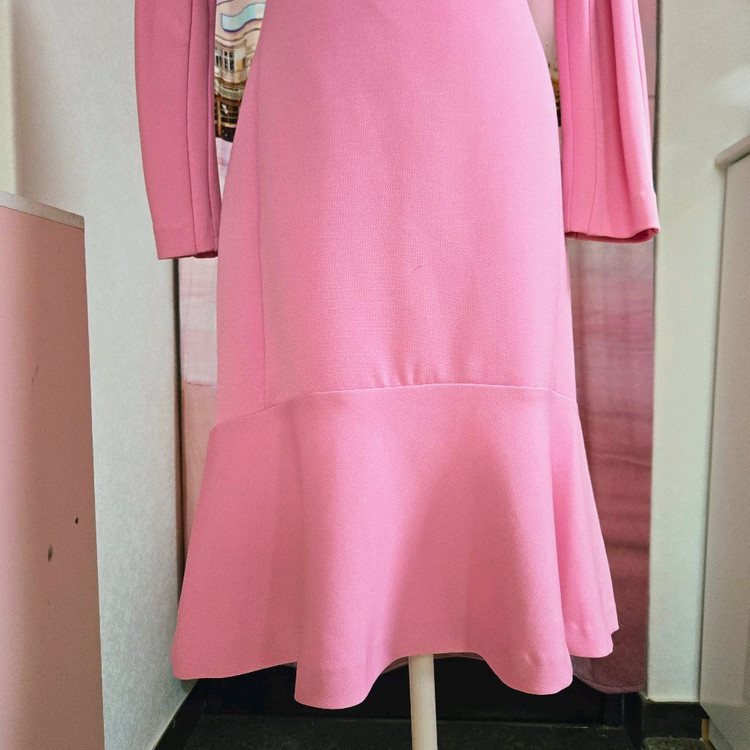 나인(Nine) 핑크 원피스--2