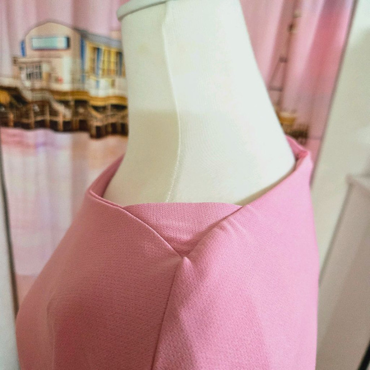 나인(Nine) 핑크 원피스--3