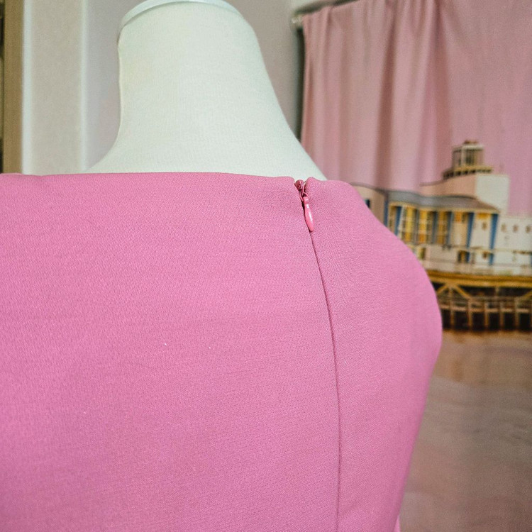 나인(Nine) 핑크 원피스--4