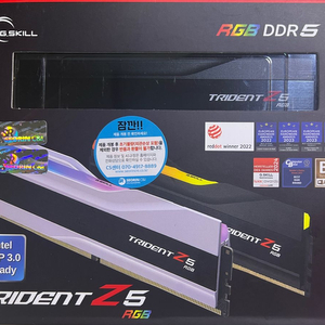 RGB DDR5 6400 메모리 32GB x 2개 64GB 미개봉 이미지