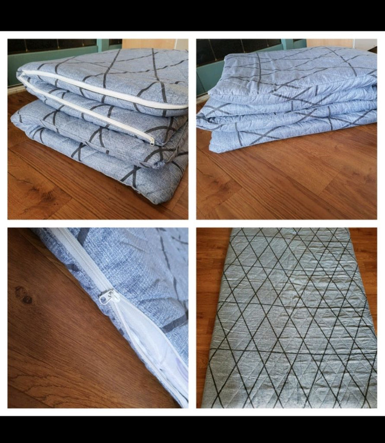 이불+지퍼커버요 편하게 부담없이 쓰실분께 2가지 합 저하게 1만5천원 이미지