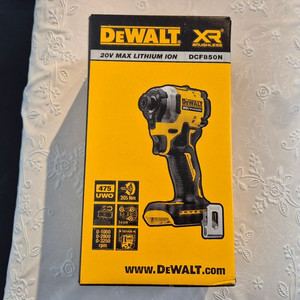 새상품 디월트 DCF850 충전 임팩트 드라이버