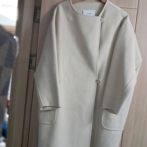 캐시미어 울 코트 이미지