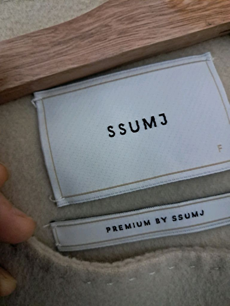 캐시미어 울 코트 이미지