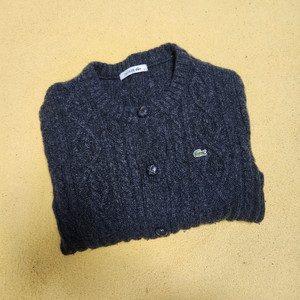 라코스테 꽈배기 가디건 36(S)