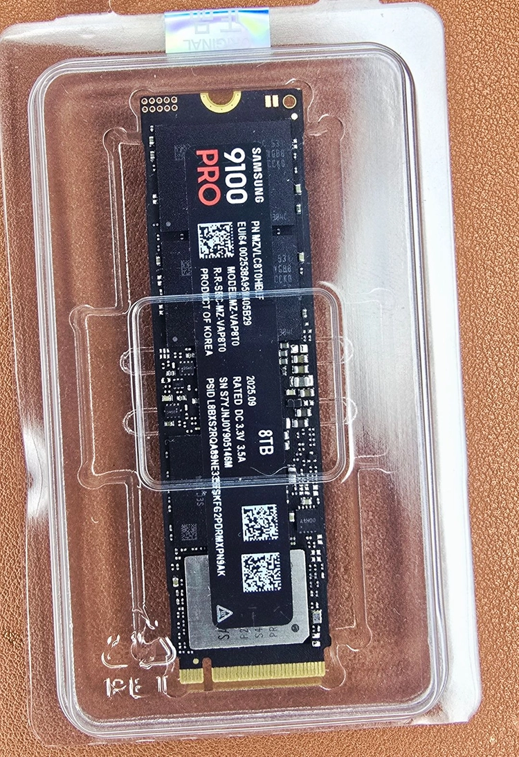 삼성 ssd 8tb 9100 pro 외장하드ssd 정품새상품 팝니다. - 안심되는 중고거래