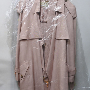 버버리 실크100% 하프 트렌치 코트 UK6 (55)