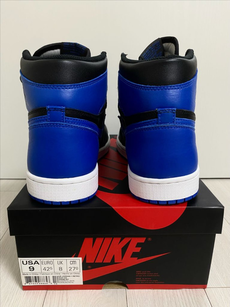 NIKE AIR JORDAN 1 HIGH OG ROYAL 2017 US9(270mm) 이미지