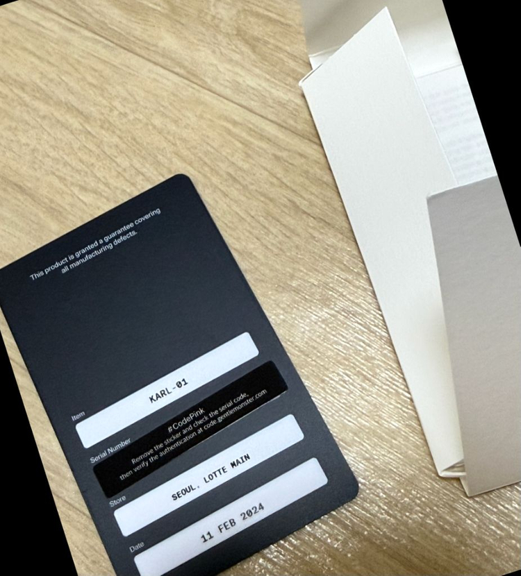 젠틀몬스터 칼(KARL-01) 안경 풀박스--8