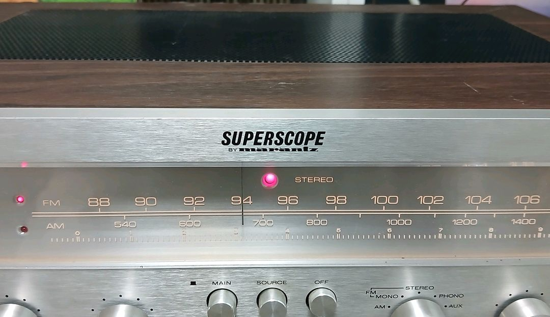 마란츠 수퍼스코프 R-1262 하이파이 리시버--1