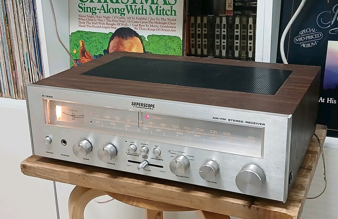 마란츠 수퍼스코프 R-1262 하이파이 리시버--2