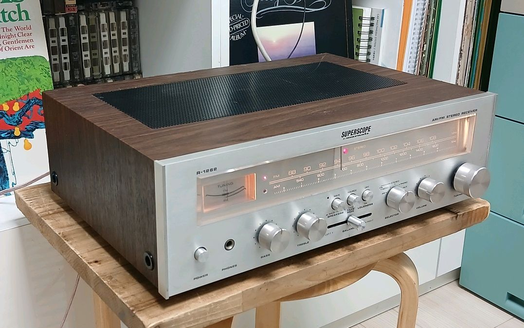 마란츠 수퍼스코프 R-1262 하이파이 리시버--3