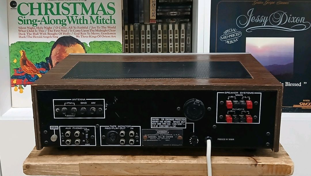 마란츠 수퍼스코프 R-1262 하이파이 리시버--4