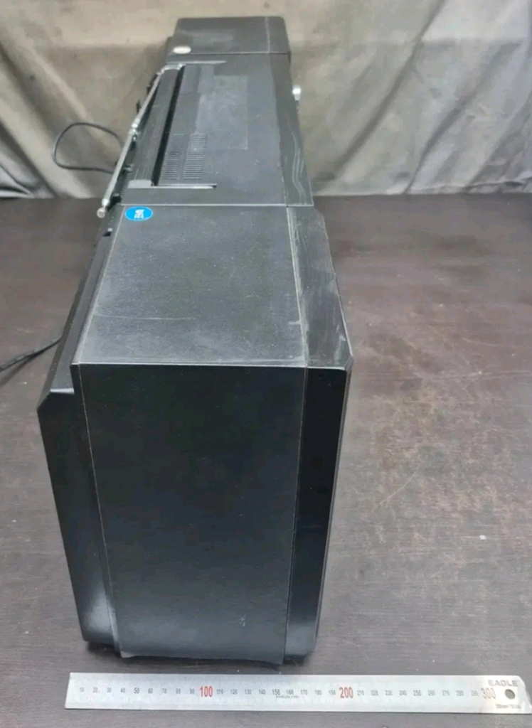 [추억의레트로 정상동작품] 삼성 소노라마 FM/카세트(오토리버스)/턴테이블 3콤보 붐박스 이미지