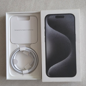 아이폰 15프로 스마트폰 256GB 블랙 리퍼폰 사용안한폰 이미지