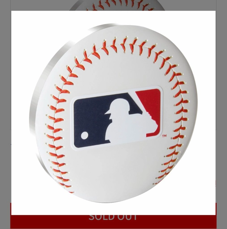 떨이]니우에 MLB 순은 99.9% 1온즈 은화 한정판 팝니다 이미지