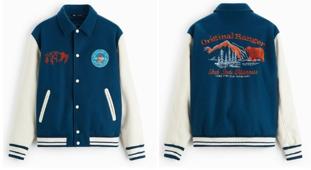 자라 / 스타디움 자켓, 바시티 자켓 / XL--7