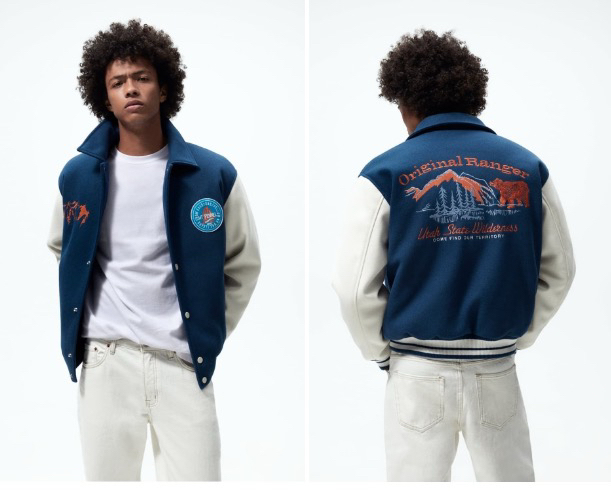 자라 / 스타디움 자켓, 바시티 자켓 / XL--8