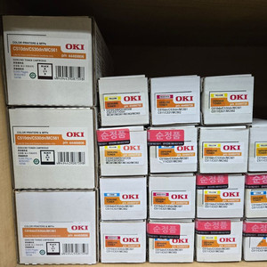 오키 OKI 정품 토너 C510dn/C530dn/MC561/C511/C531/MC562 미개봉 판매 이미지