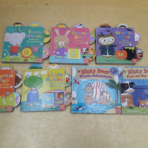 nosy crow Bizzy Bear+Tiny Tab Book 시리즈 (보드북, 영어장치북) 총 7권 이미지