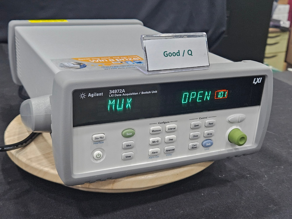 Agilent 34972A Data Acquisition / 34901A 모듈 1개 포함 중고판매 이미지