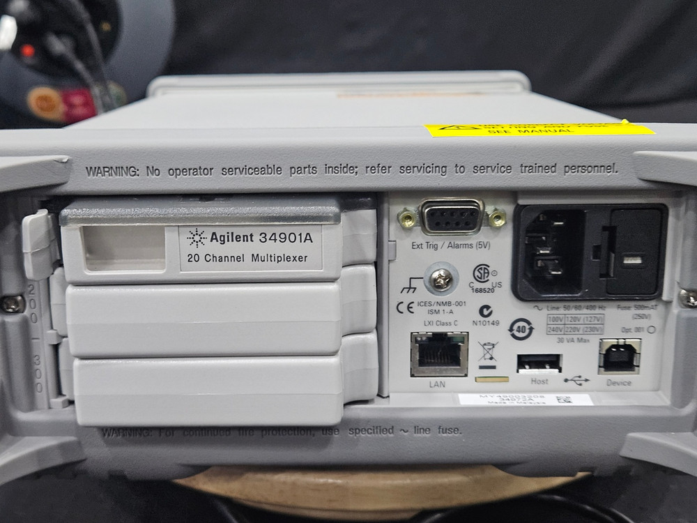 Agilent 34972A Data Acquisition / 34901A 모듈 1개 포함 중고판매 이미지
