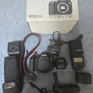 풀프레임 DSLR 카메라 세트 이미지