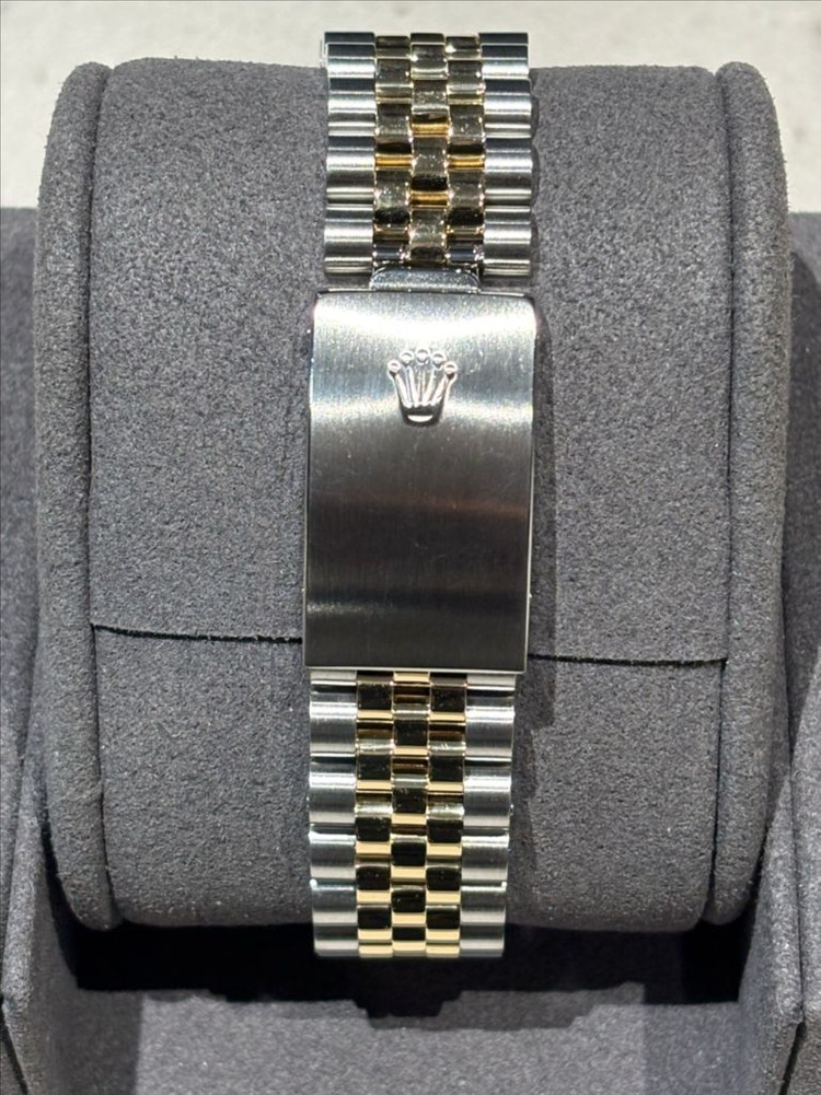 롤렉스 데이트저스트 36 옐로골드 콤비 샴페인 쥬빌리 다이아몬드 이미지