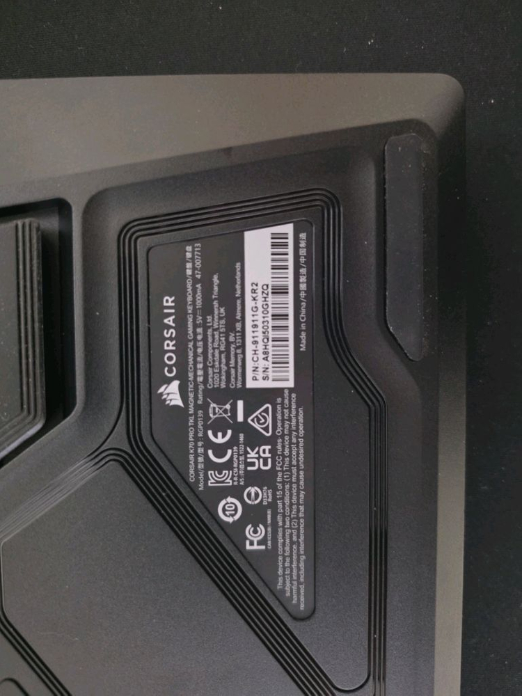 커세어 K70 PRO TKL MGX 판매 이미지