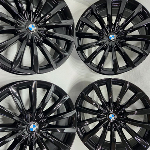 BMW G11 6GT 7시리즈 19인치 럭셔리 분체블랙유광 도장복원 휠 이미지