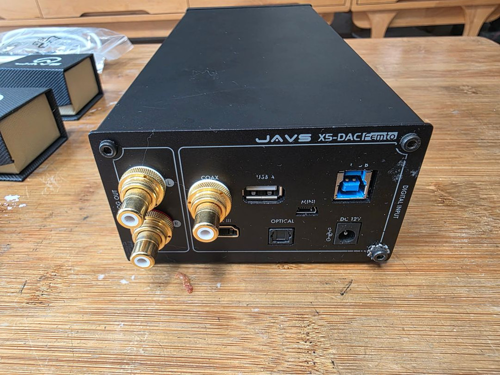 JAVS X5 DAC + 기타 오피앰프 이미지