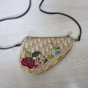 크리스찬 디올 오블리크 플라워 새들백 (크로스백) 이미지