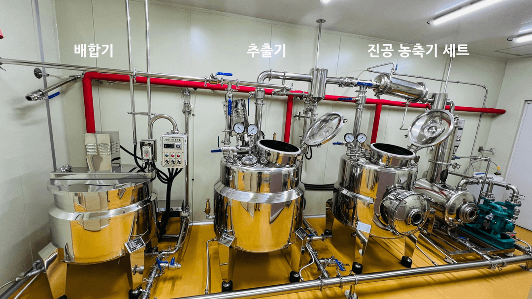 (농축기/교반기/스틱포장기 등) 음료, 액상, 잼 생산라인 일체 판매합니다. 이미지