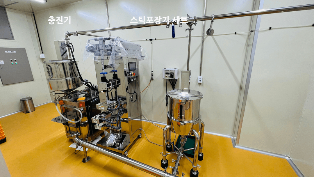 (농축기/교반기/스틱포장기 등) 음료, 액상, 잼 생산라인 일체 판매합니다. 이미지