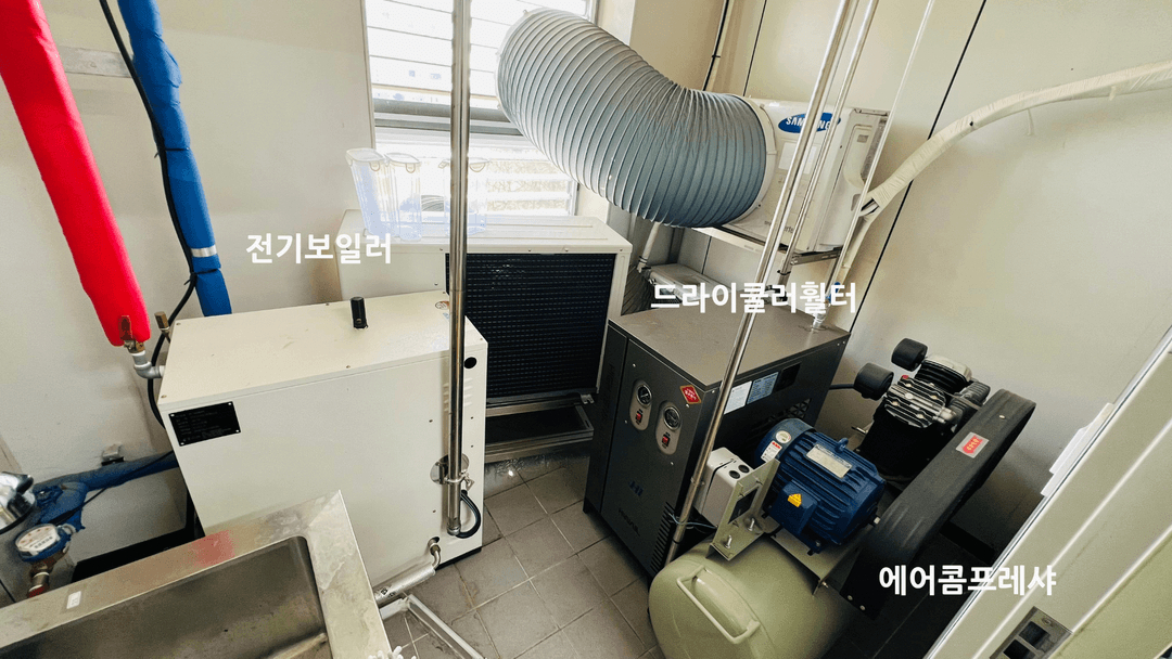 (농축기/교반기/스틱포장기 등) 음료, 액상, 잼 생산라인 일체 판매합니다. 이미지